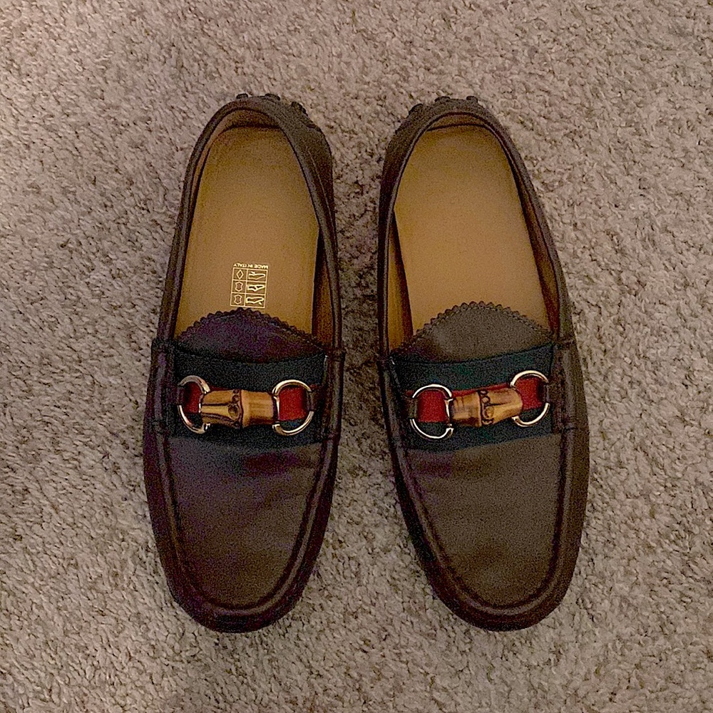 Women’s Gucci Bamboo Horsebit Driver